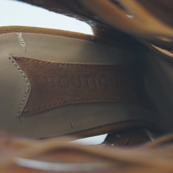 Boutique 9 Btrashelle Genuine Leather Heel Bootie Date Wedding Party Birthday 7 - Picture 9 of 9
